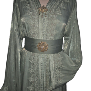 Mintgroene Organza takchita